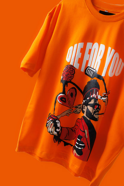 Die For You tee – Orange