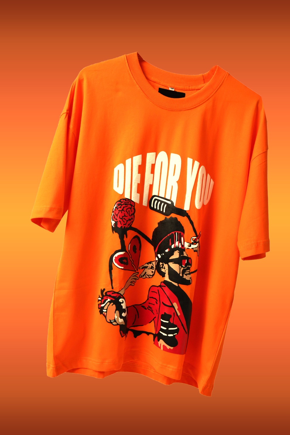 Die For You tee – Orange