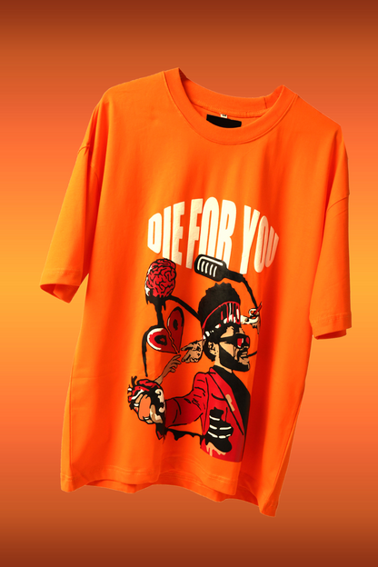 Die For You tee – Orange