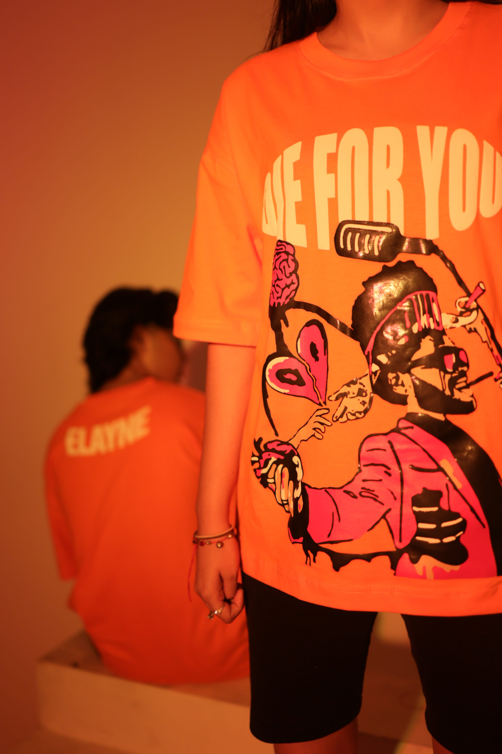 Die For You tee – Orange